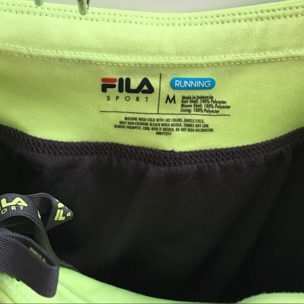 Fila running shorts